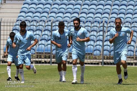 تمرین تیم ملی ایران در بحرین (14 خرداد 1400)