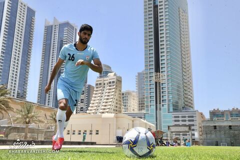 دانیال اسماعیلی‌فر؛ تمرین تیم ملی ایران در بحرین (14 خرداد 1400)