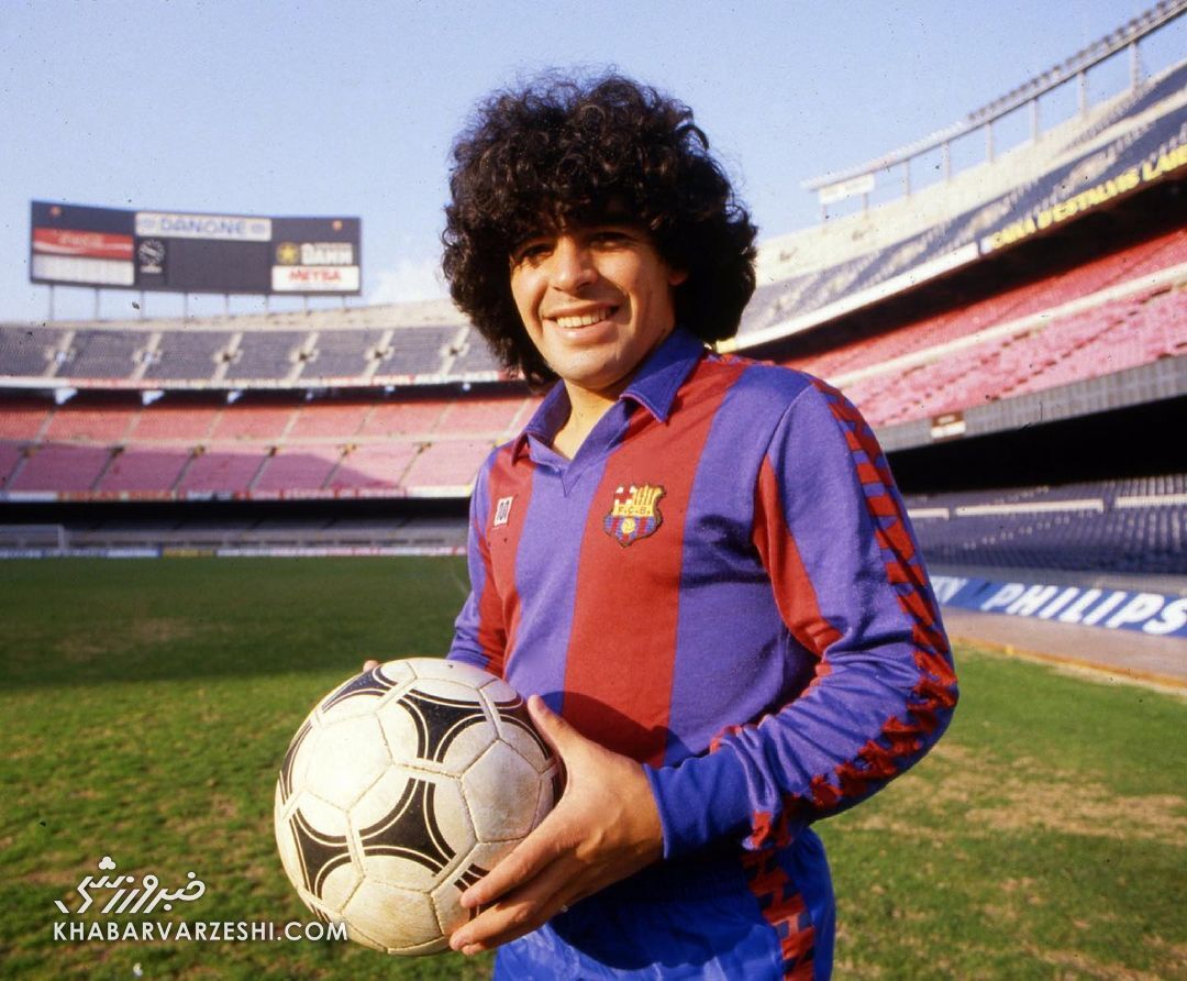 دیگو مارادونا در بارسلونا