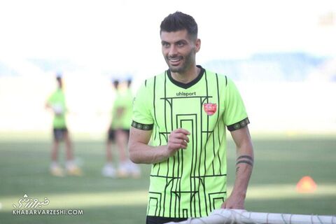 سعید آقایی؛ تمرین پرسپولیس (15 خرداد 1400)