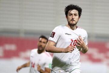 ویدیو| گل اول تیم ملی ایران به بحرین توسط سردار آزمون