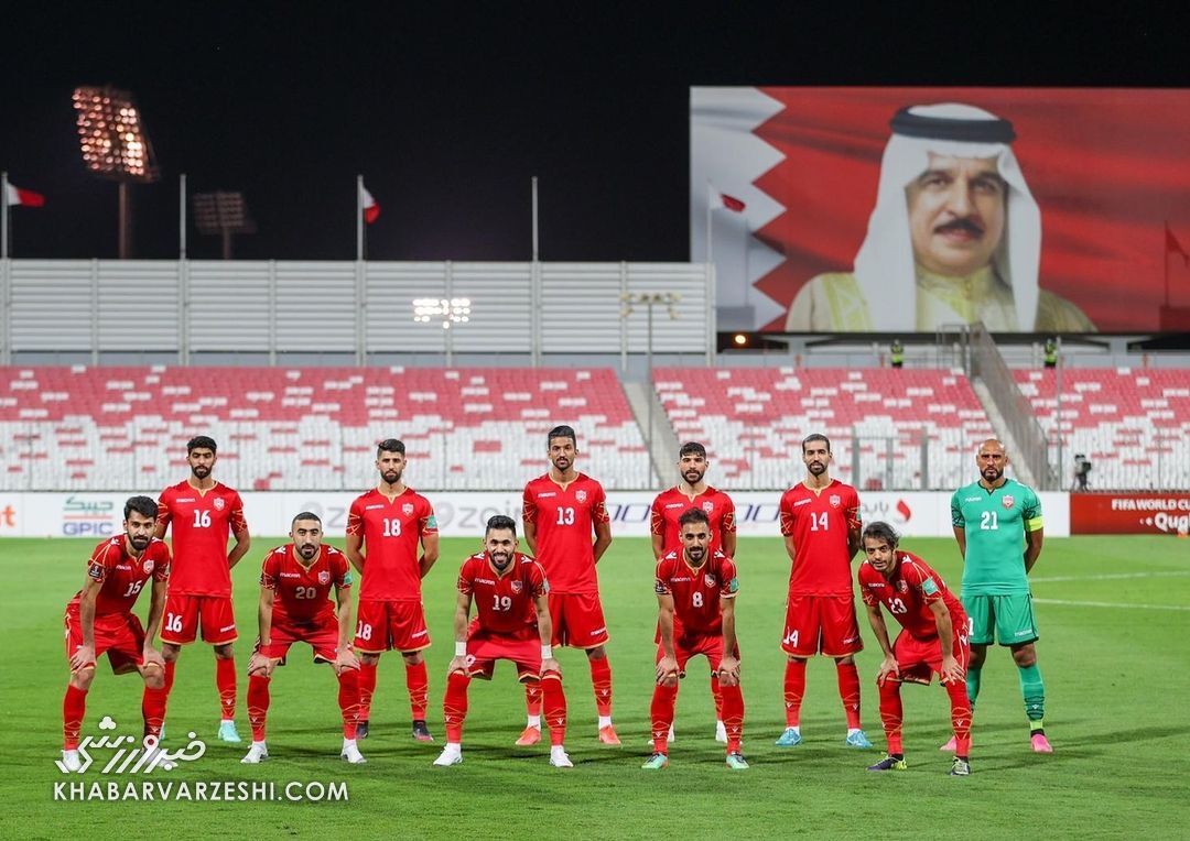 ترکیب تیم ملی بحرین برای بازی با ایران مشخص شد