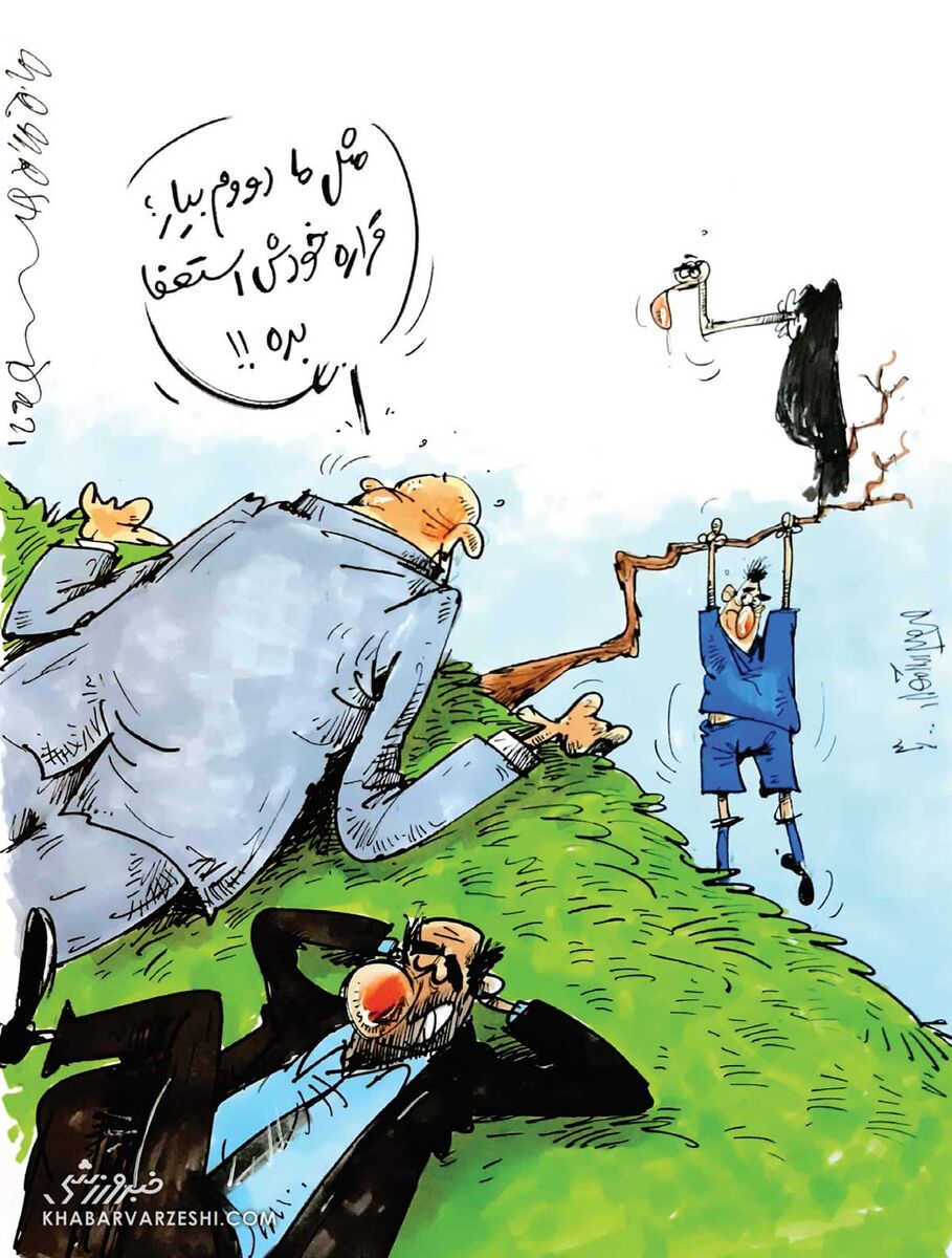 کارتون محمدرضا میرشاه‌ولد درباره مددی