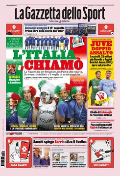 روزنامه گاتزتا| ایتالیا فراخوانده شد