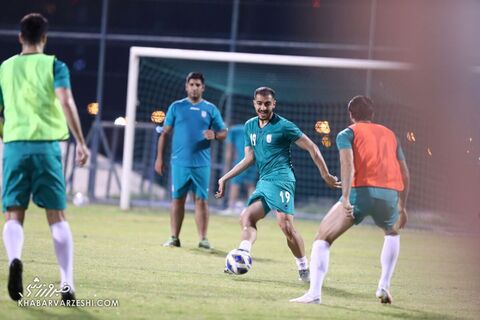 مجید حسینی؛ تمرین تیم ملی ایران در بحرین (19 خرداد 1400)