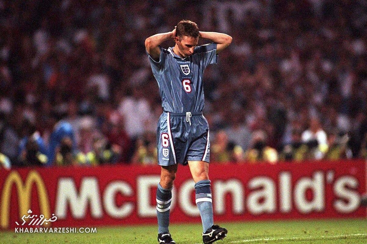 گرت ساوتگیت (آلمان - انگلیس؛ یورو 1996)