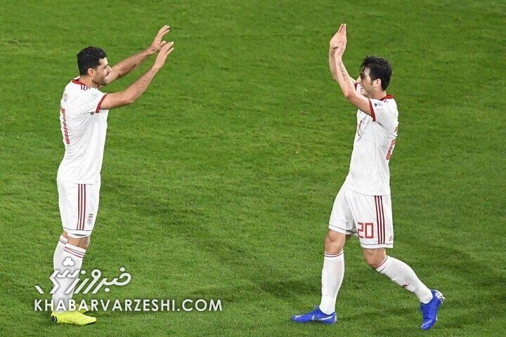 عکس| ۲ ستاره ایران  سوژه پوستر AFC برای بازی با عراق