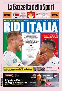 روزنامه گاتزتا| ایتالیا خندید