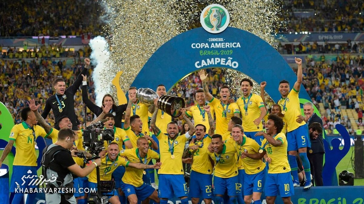 برزیل؛ قهرمانی در سال 2019 بعد از 12 سال