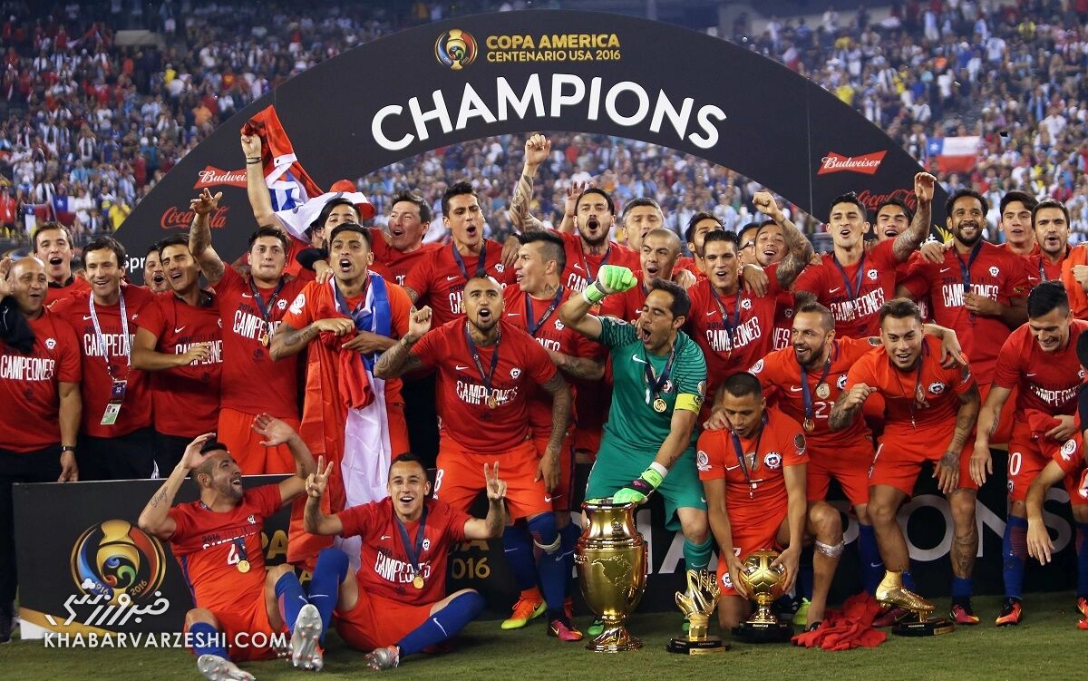 تاریخچه کوپا آمریکا (شیلی؛ دومین قهرمانی متوالی در سال 2016)