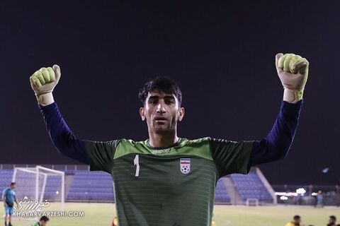 علیرضا بیرانوند؛ تمرین تیم ملی ایران در بحرین (23 خرداد 1400)