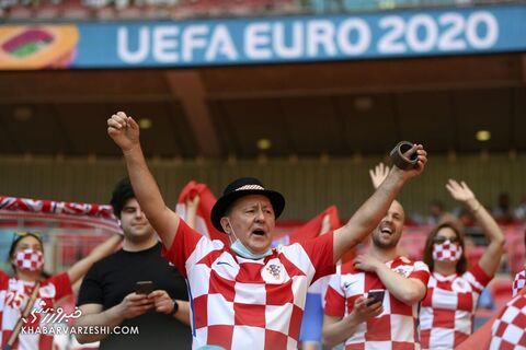 تماشاگران یورو 2020 (انگلیس - کرواسی؛ ومبلی لندن)