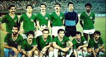 عکس تیمی که صدام جامش را گرفت!