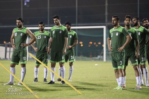 تمرین تیم ملی ایران در بحرین (24 خرداد 1400)