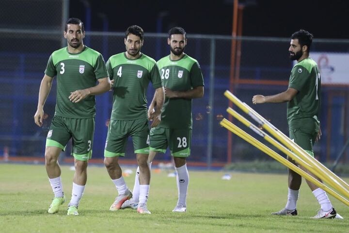 تمرین تیم ملی ایران در بحرین (24 خرداد 1400)
