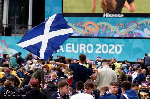 تماشاگران یورو 2020 (اسکاتلند - جمهوری‌چک)