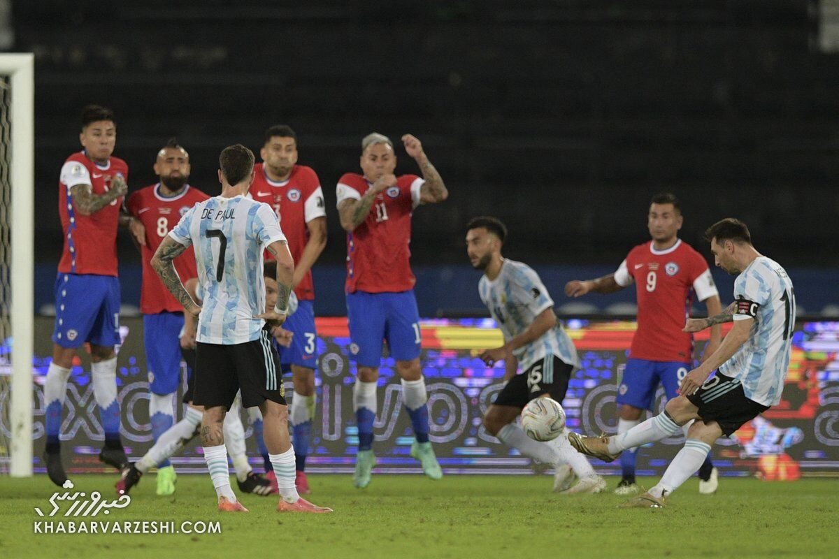 آرژانتین باز هم از پس شیلی برنیامد/ پاراگوئه اولین بازی را برد