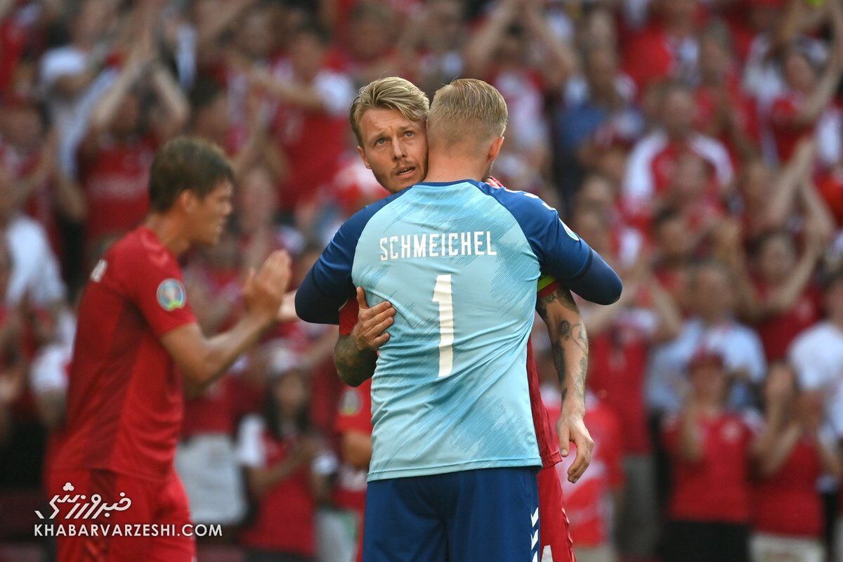 توقف بازی برای کریستین اریکسن؛ دانمارک - بلژیک