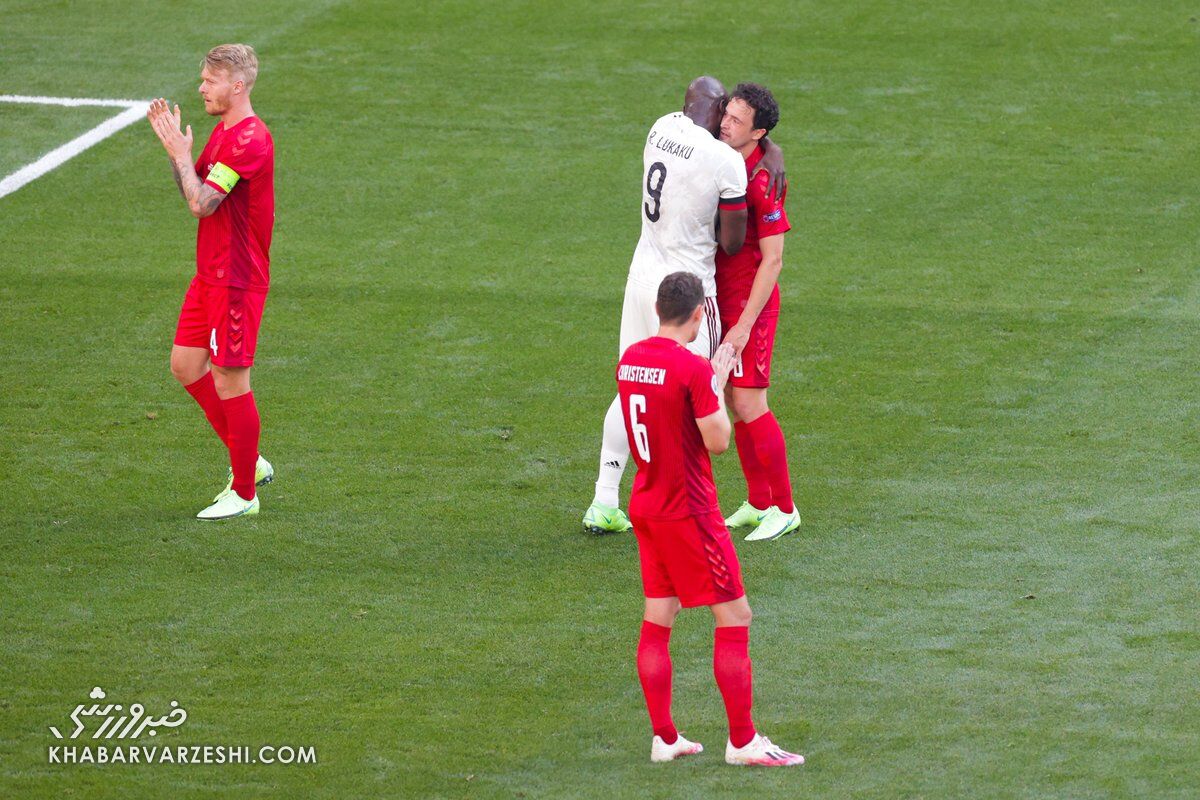 توقف بازی برای کریستین اریکسن؛ دانمارک - بلژیک