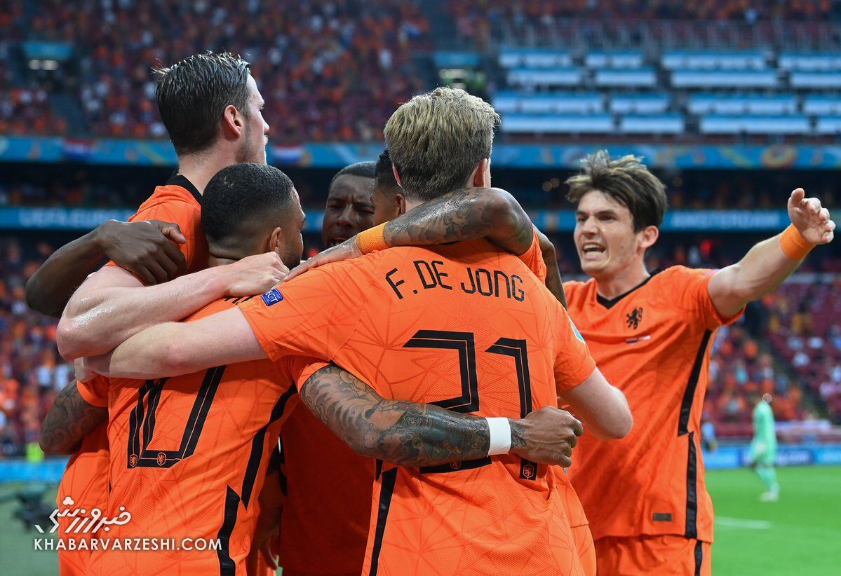 هلند ۲ - اتریش صفر/ صعود لاله‌های نارنجی