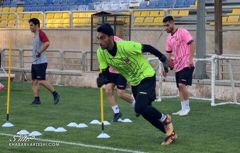 امیرمحمد یوسفی؛ تمرین پرسپولیس (29 خرداد 1400)