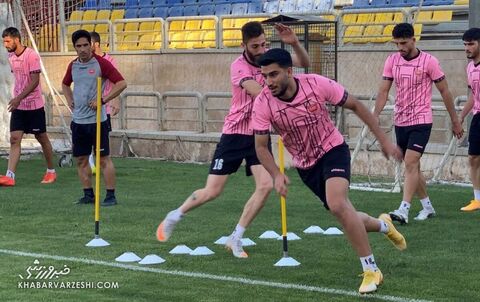 محمد شریفی؛ تمرین پرسپولیس (29 خرداد 1400)