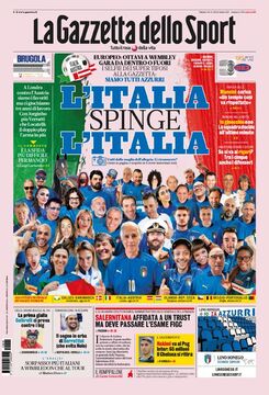 روزنامه گاتزتا| ایتالیا، ایتالیا را به جلو می‌برد