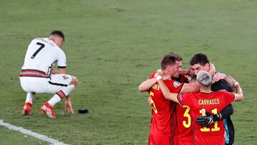 ویدیو| خلاصه بازی بلژیک 1-0 پرتغال
