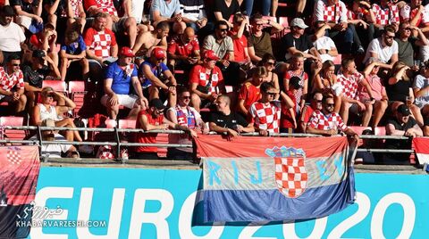 تماشاگران یورو 2020 (کرواسی - اسپانیا)