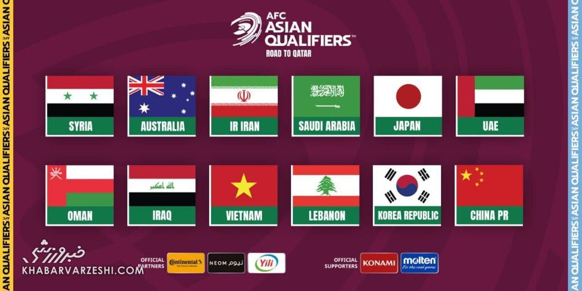 لحظه به لحظه با قرعه کشی انتخابی جام جهانی ۲۰۲۲/ چه تیم‌هایی حریف ایران می‌شوند؟