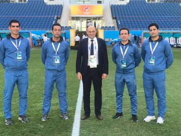 قضاوت تیم داوری ایرانی در لیگ قهرمانان آسیا