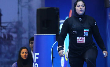 پریسا جهانفکریان وزنه بردار زن ایرانی سهمیه المپیک گرفت