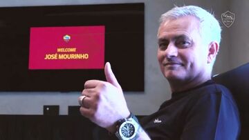 ویدیو| اولین روز حضور مورینیو در باشگاه رم