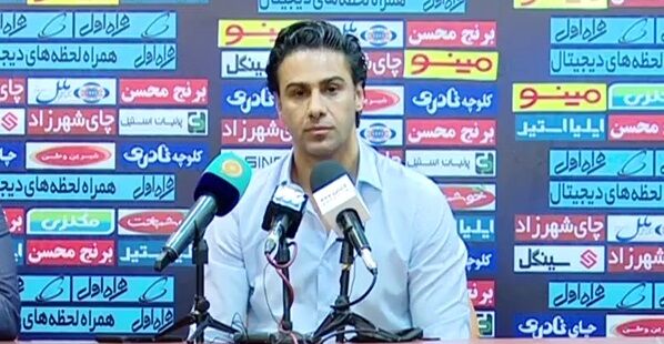 ویدیو| مجیدی: آقای افشاریان چرا دروغ می‌گویی؟/ داوری‌ها علیه ما هدفمند است