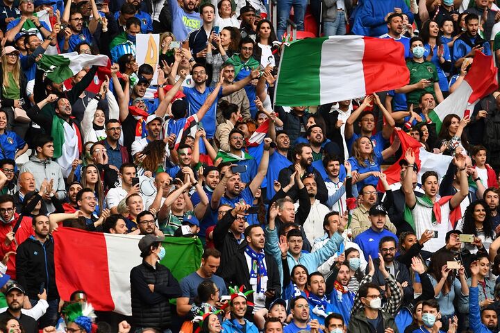 تماشاگران یورو 2020 (ایتالیا - اسپانیا)