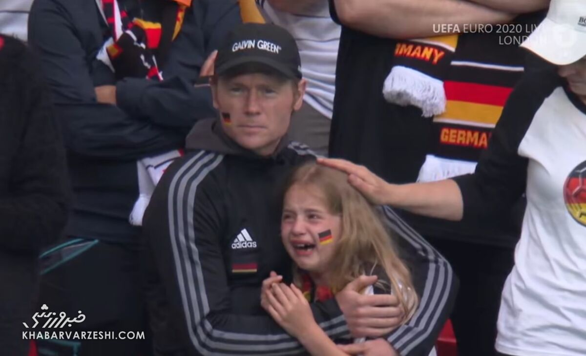 دختر گریان آلمانی - یورو ۲۰۲۰ - یونیسف