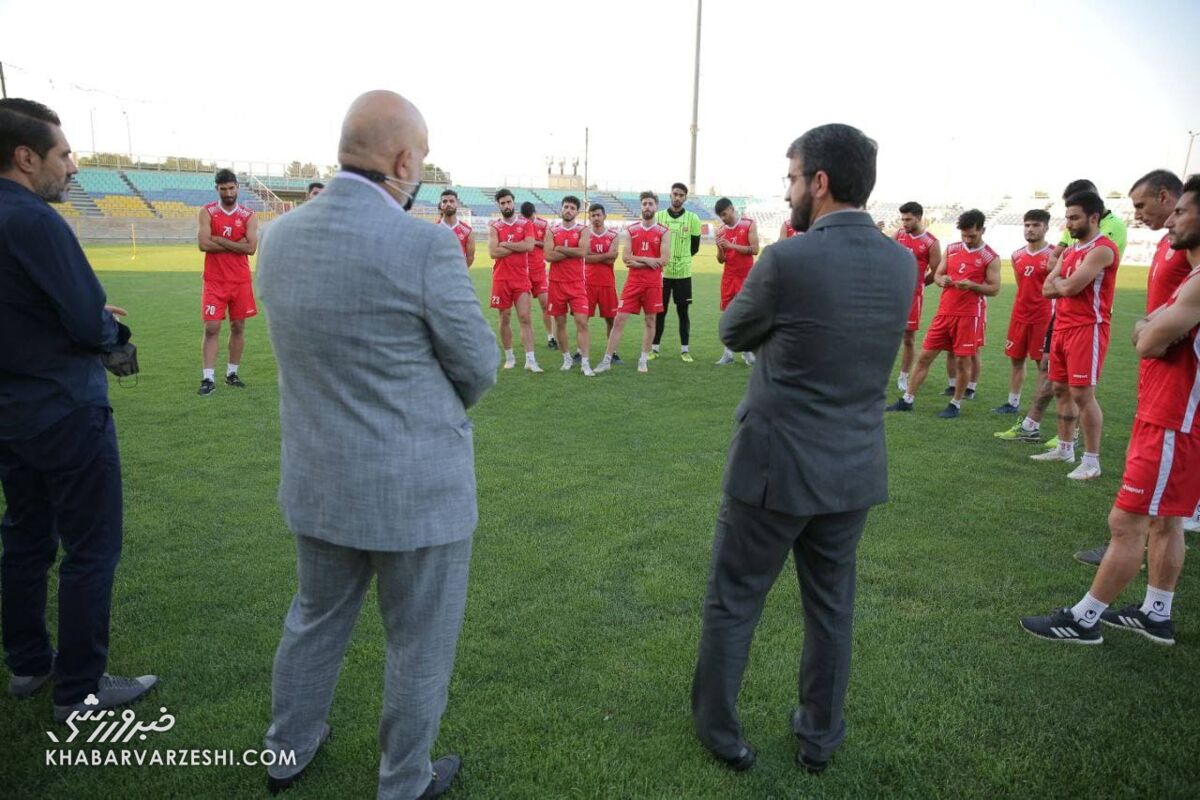 تمرین پرسپولیس