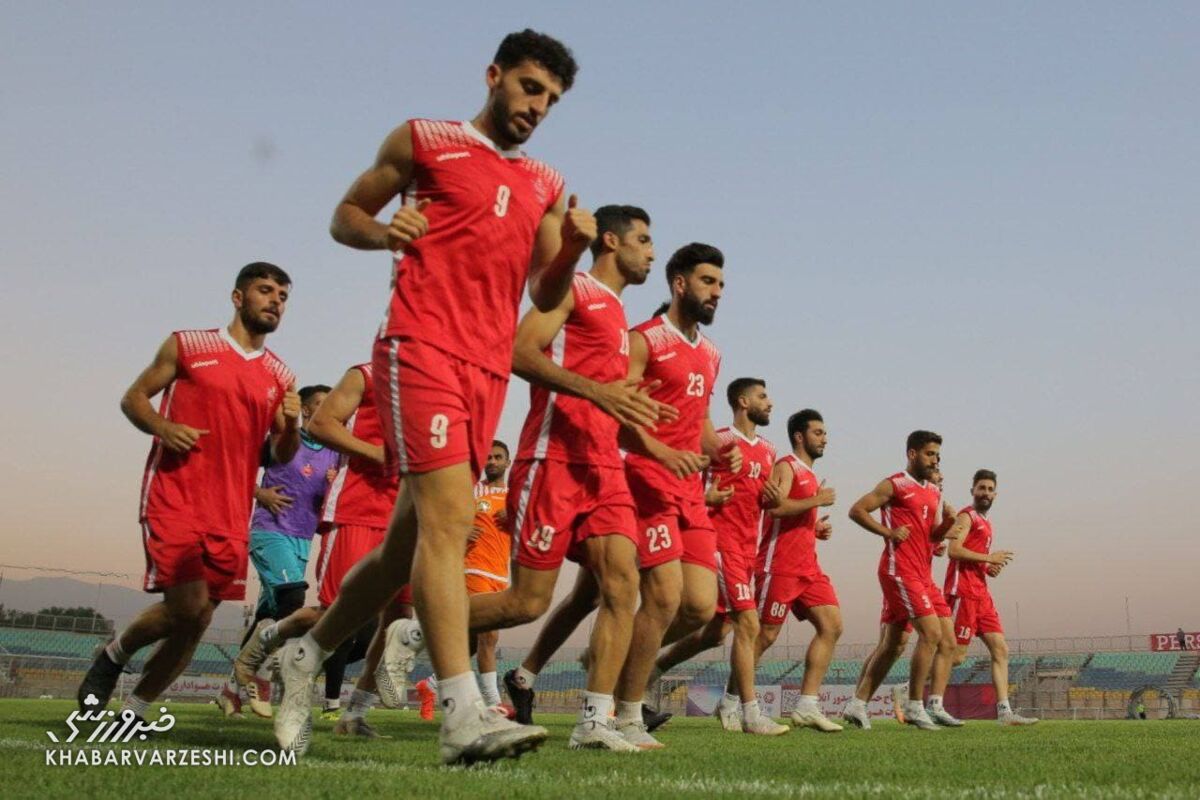 گل محمدی پا به توپ شد/آل کثیر و کامیابی نیا دور از تمرینات گروهی پرسپولیس