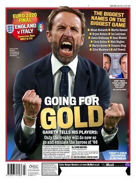 روزنامه میل| برو برای طلا