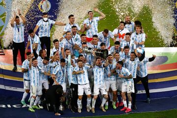 آرژانتین ۱ - برزیل ۰/ پایان حسرت ۲۸ ساله آلبی‌سلسته؛ اولین جام ملی در دستان مسی