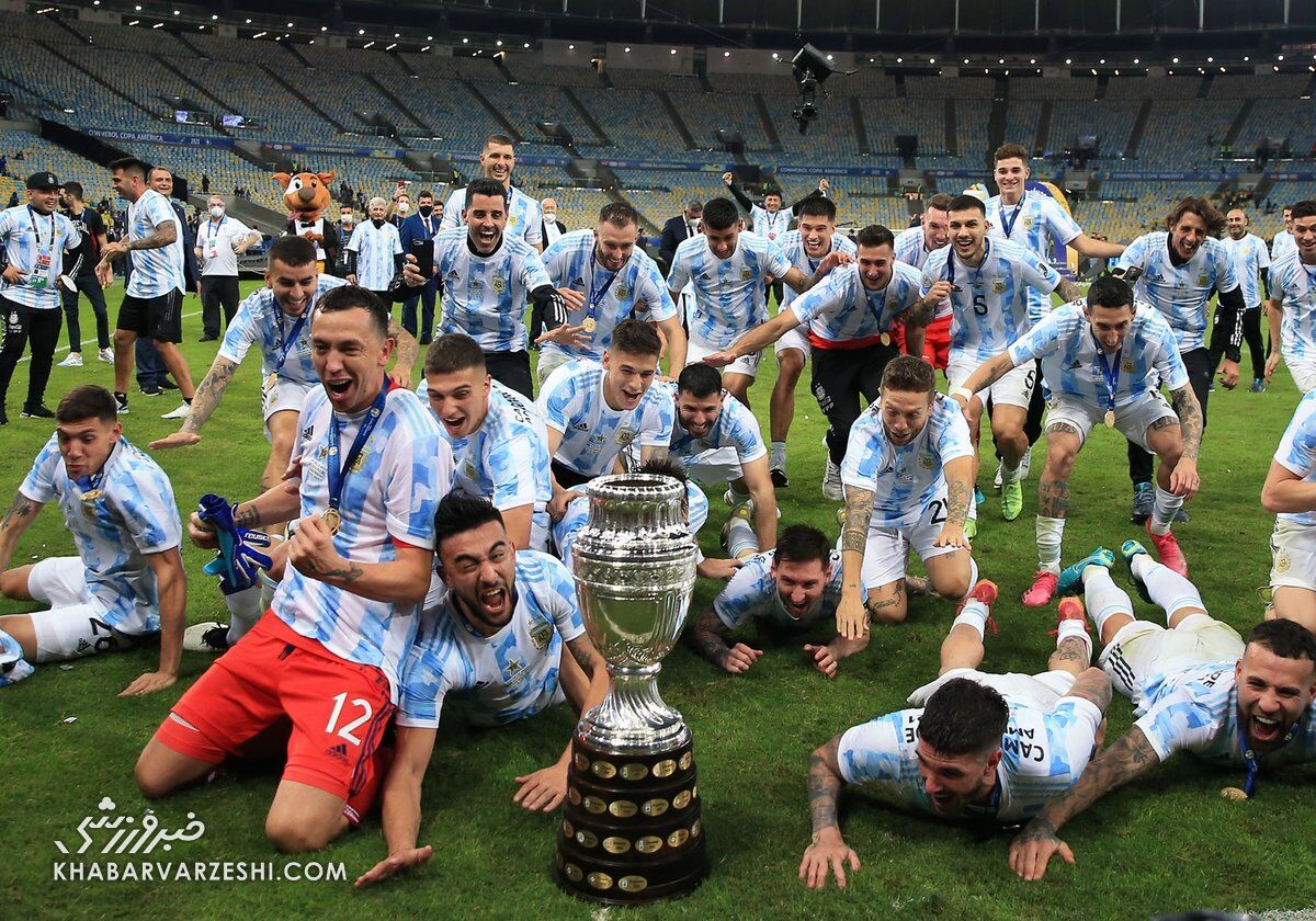 قهرمانی آرژانتین در کوپا آمریکا 2021