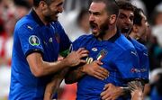 ویدیو| فریاد کنایه آمیز بونوچی به هواداران انگلیس پس از فتح جام / جام به رم میاد