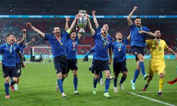 گزارش تصویری| جشن قهرمانی ایتالیا در یورو ۲۰۲۰