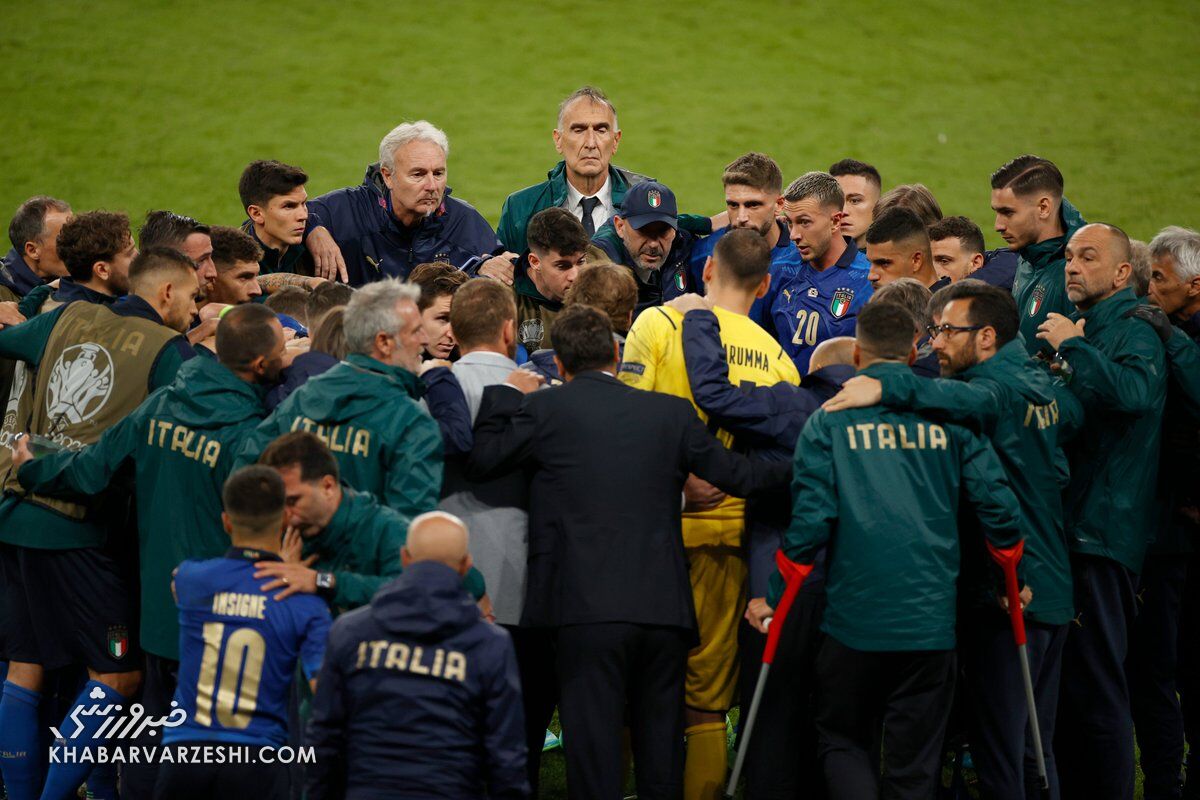 بازیکنان ایتالیا؛ ایتالیا - انگلیس (فینال یورو 2020)