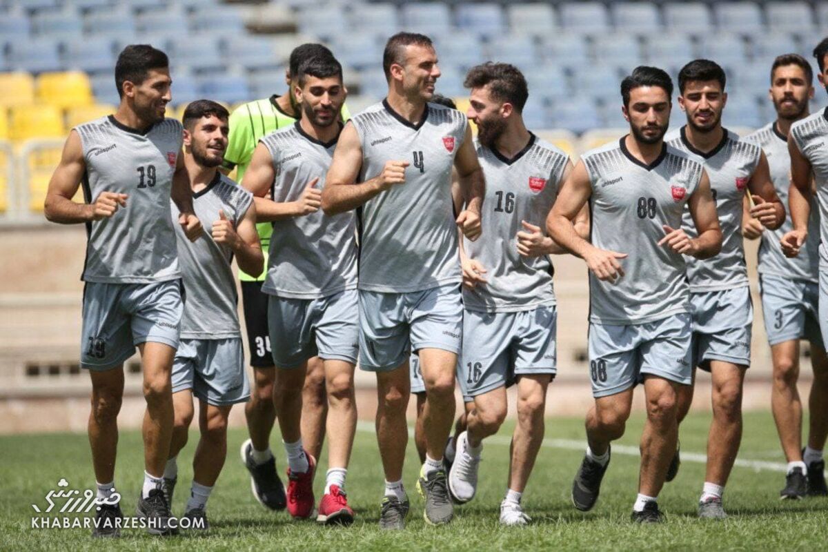 تمرین پرسپولیس