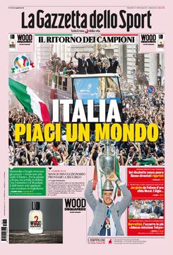 روزنامه گاتزتا| ایتالیا، مثل یک دنیا