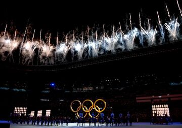 گزارش تصویری| مراسم افتتاحیه المپیک ۲۰۲۰ توکیو