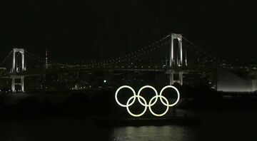 ویدیو| لحظاتی از مراسم افتتاحیه المپیک ۲۰۲۰