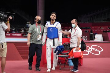 حسینی شانس مجدد کسب مدال را هم از دست داد