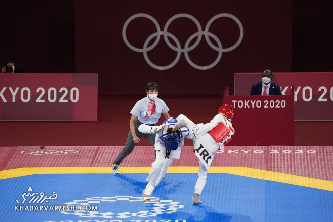 ناهید کیانی - کیمیا علیزاده (المپیک 2020)